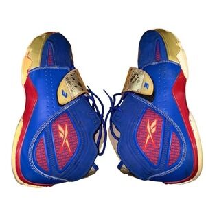 Reebok Answer XI 2008 NBA All-Star Game Mens 10.5 Blue Gold Pre-Owned Sneakers